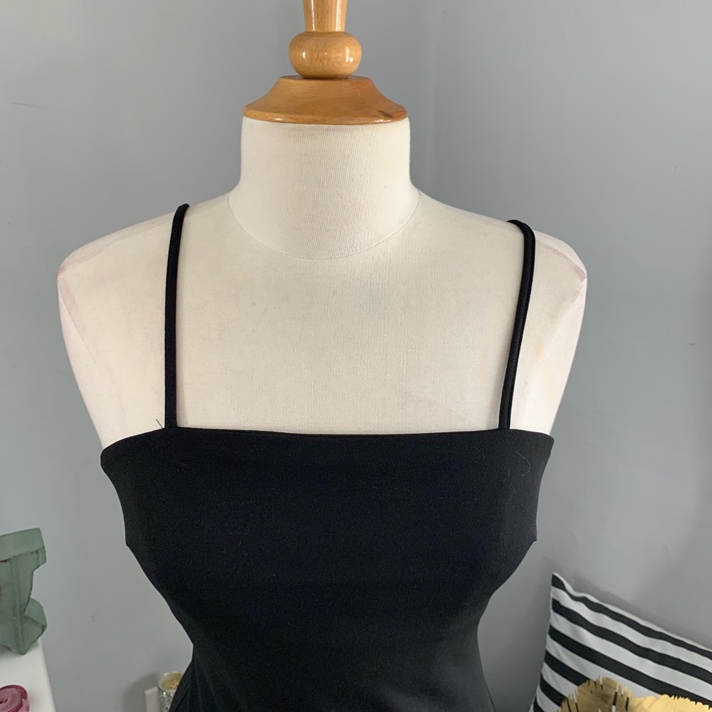 FashionNova | little black dress with longline blazer size small - Picture 7 of 11